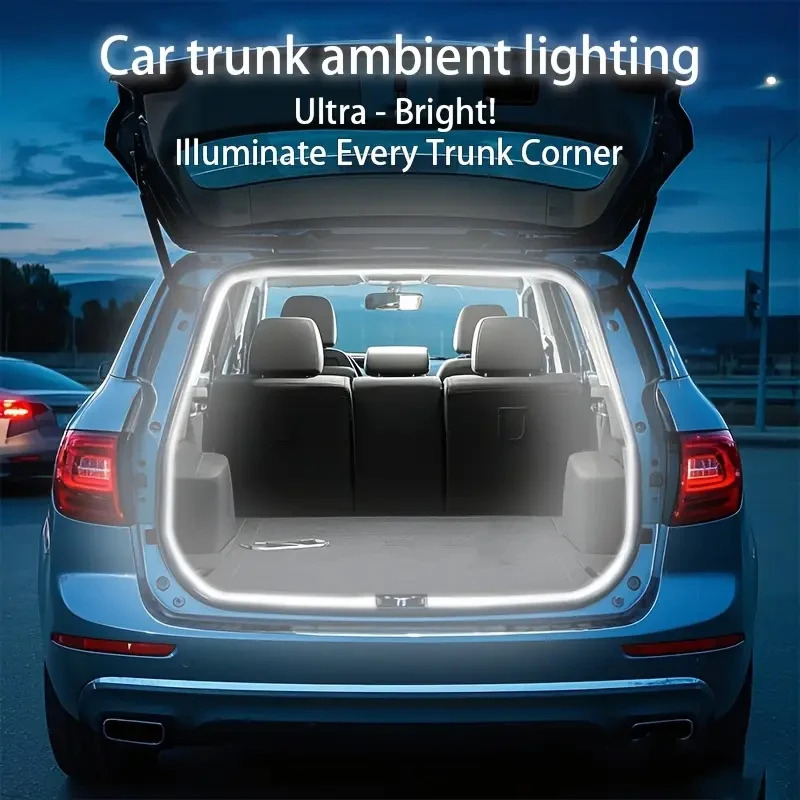 Lighting Bolt Decor - LED Car Trunk Light Strip Automatic