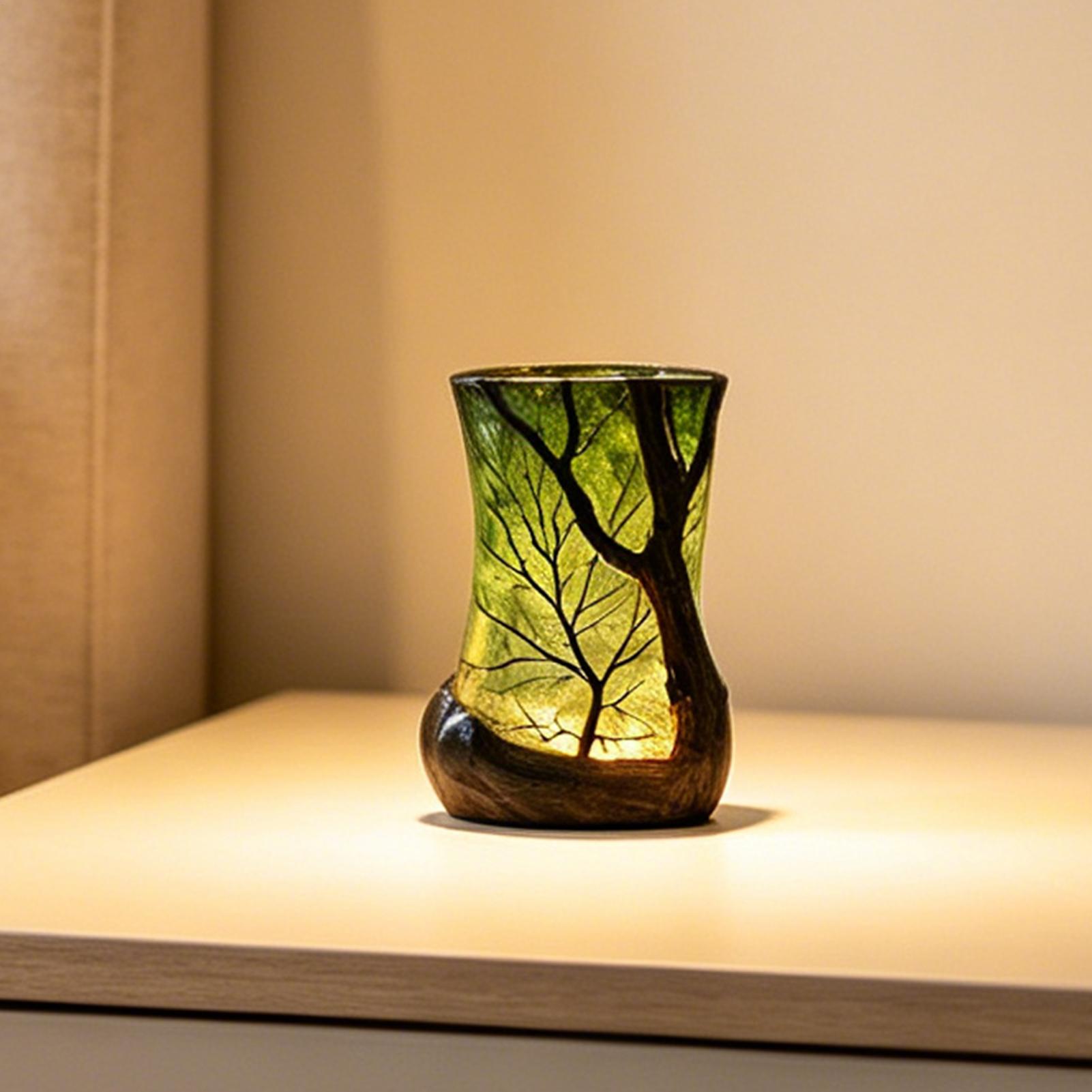 Lighting Decor For Home - Bedside Table Lamp Forest Nightlight Decorative