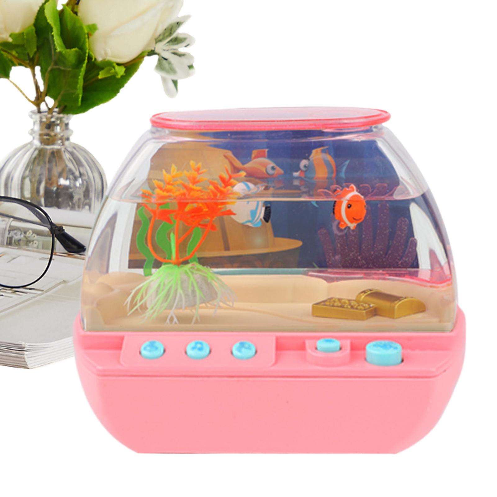 Lighting Decor For Home - Toy Fish Tank Home Decoration With
