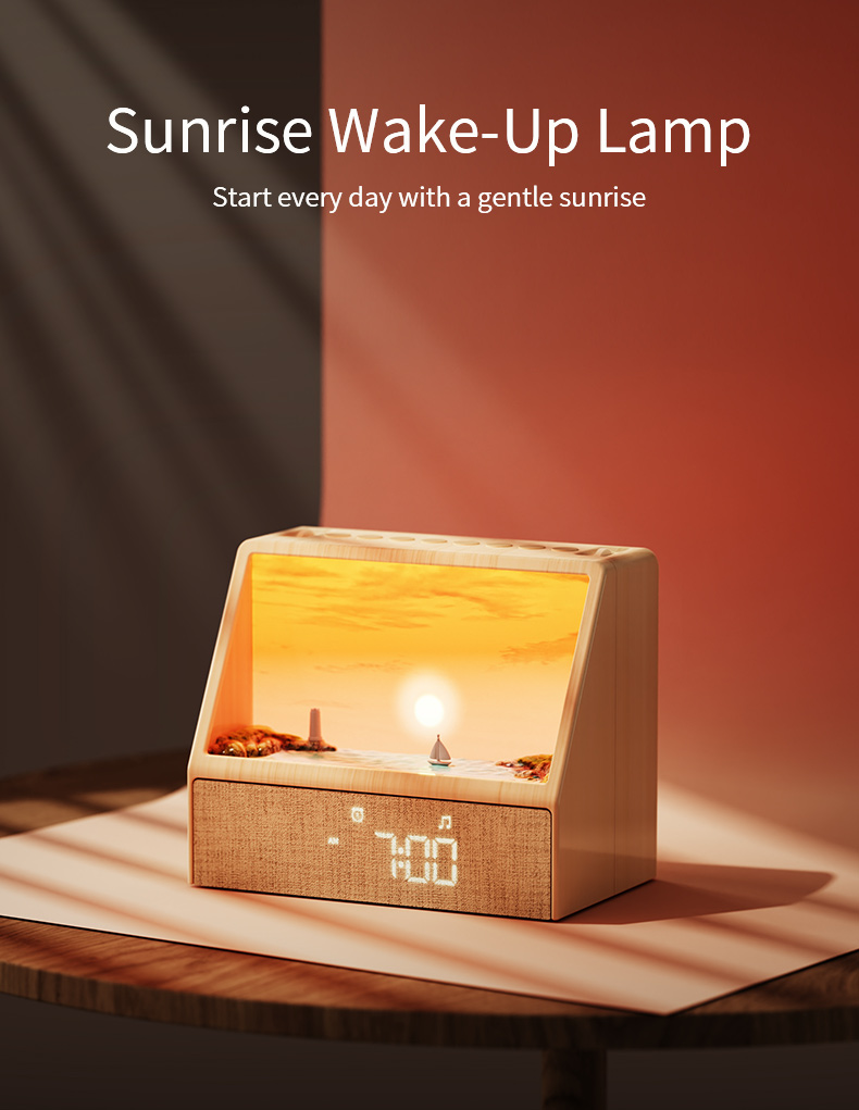 Decor Lighting & Decor Fires - Star Projector Sunset Lamp Portable Bedside