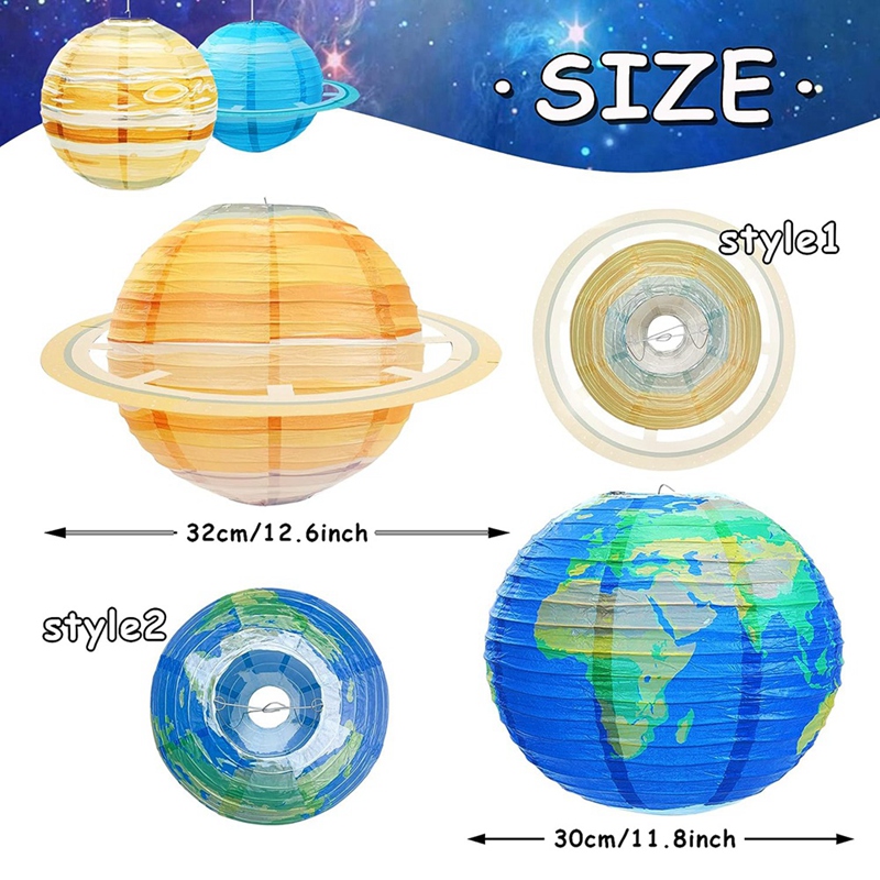 paper lantern 8Pcs Space Paper - Lantern Paper Solar 评论和价格