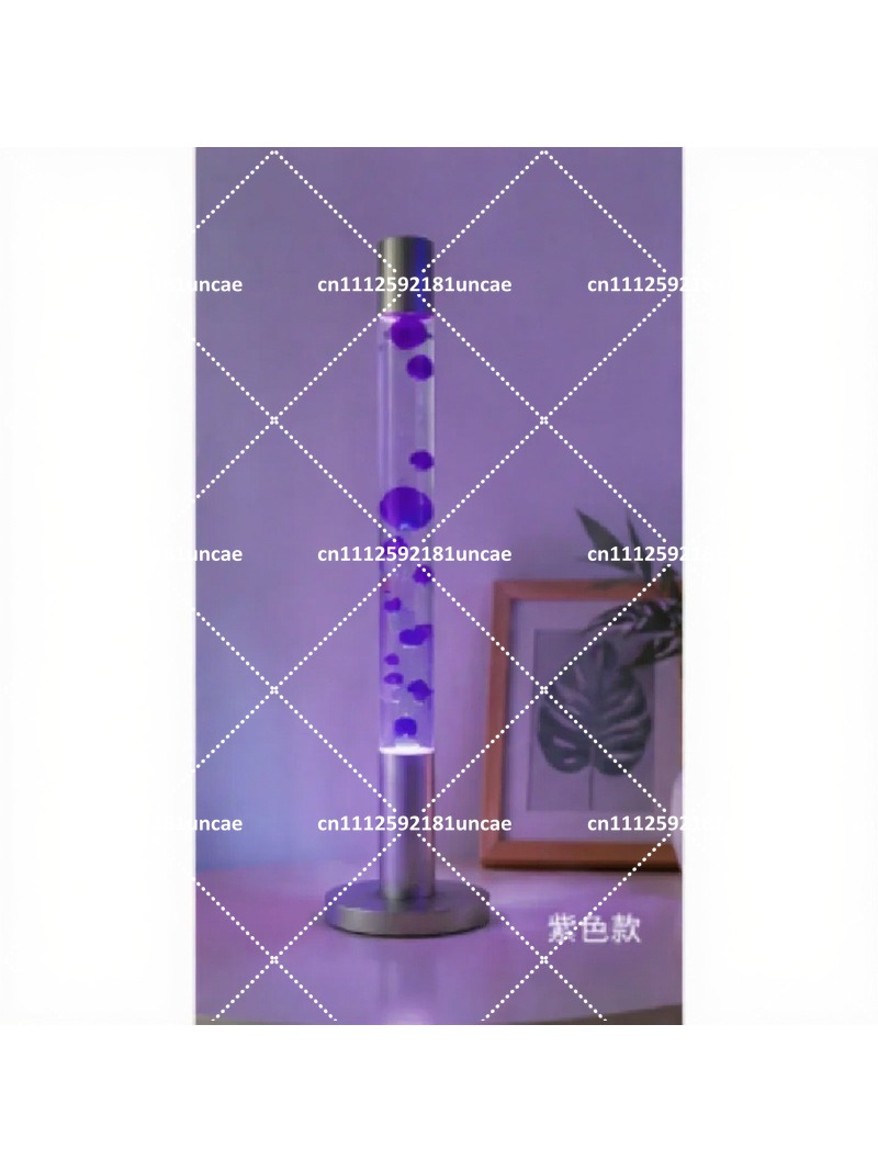 125cm Floor Jellyfish Lava Lam - Decor Lighting Floor Lamps 评论和价格