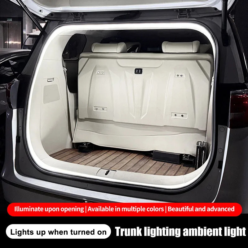 LED Car Trunk Light Strip Auto - Lighting Bolt Decor 评论和价格