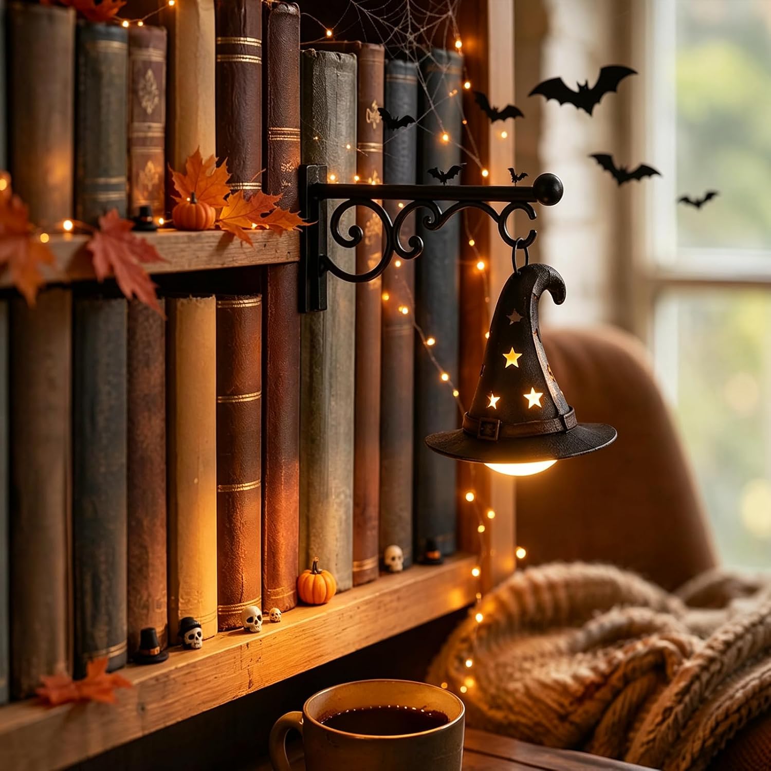 Bookshelf Lamp Library Lantern - Lighting Decor For Home 评论和价格
