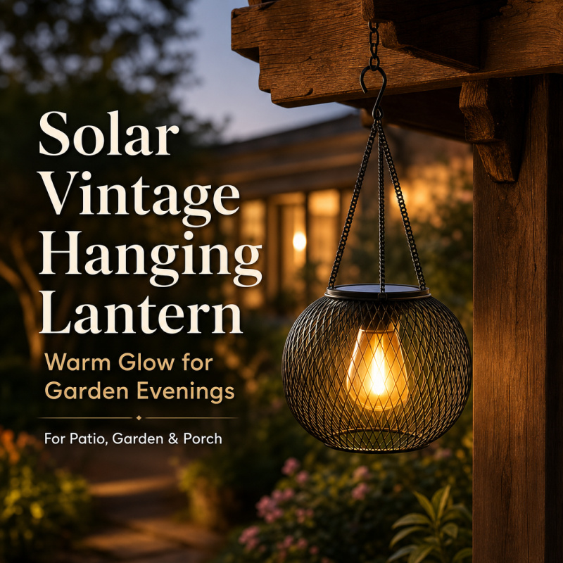 Solar Powered LED Hanging Floo - Decor Lighting Floor Lamps 评论和价格