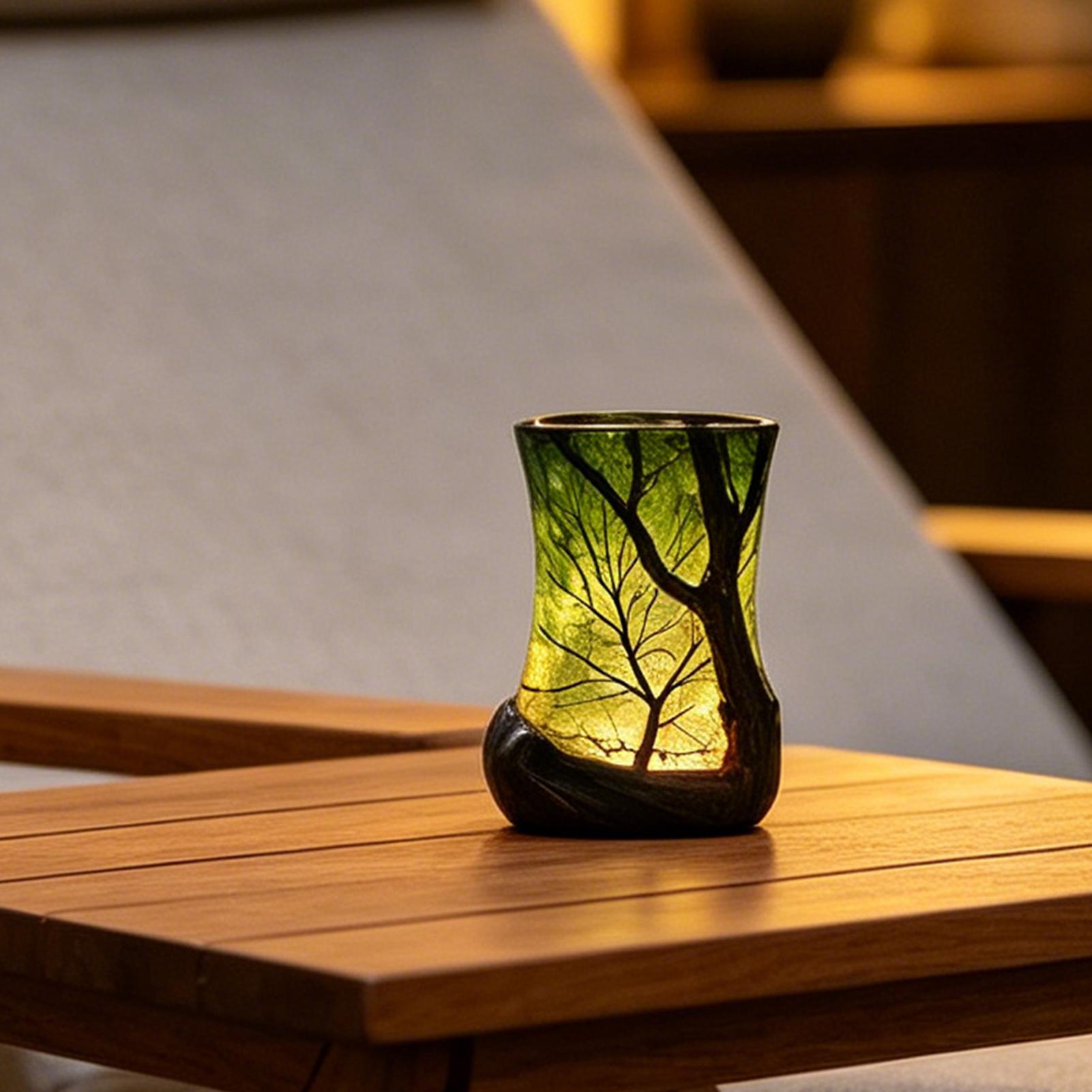Bedside Table Lamp Forest Nigh - Lighting Decor For Home 评论和价格