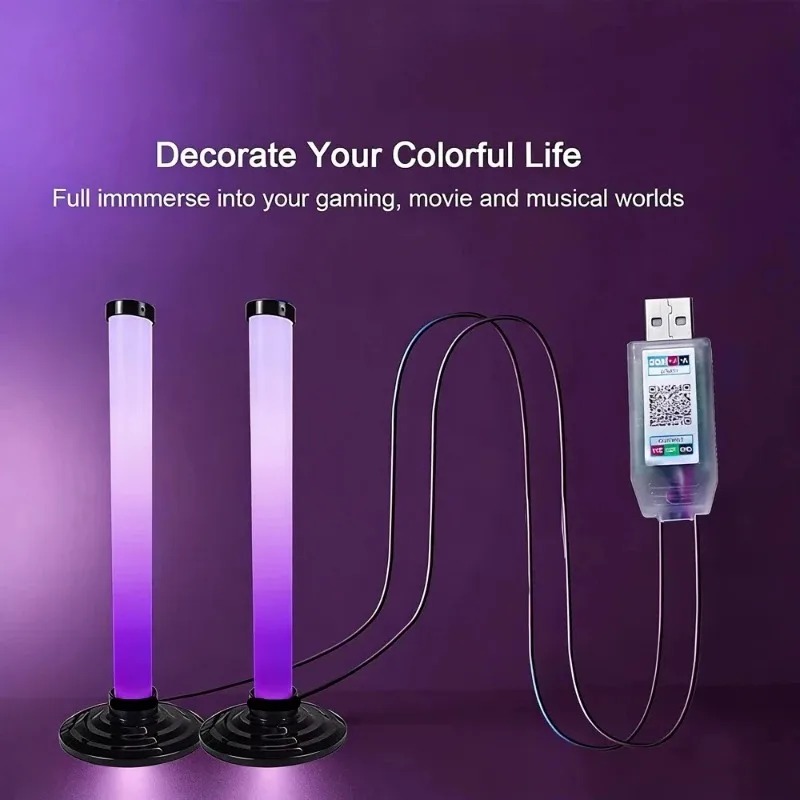 RGB LED Light Bar USB Powered, - Lighting Decor For Home 评论和价格