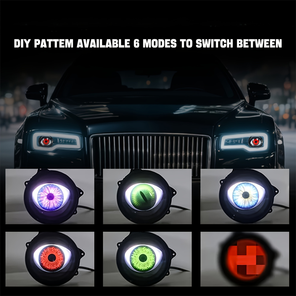  6-Mode Led Dynamic Devil Eye - Decor Lighting & Decor Fires 评论和价格
