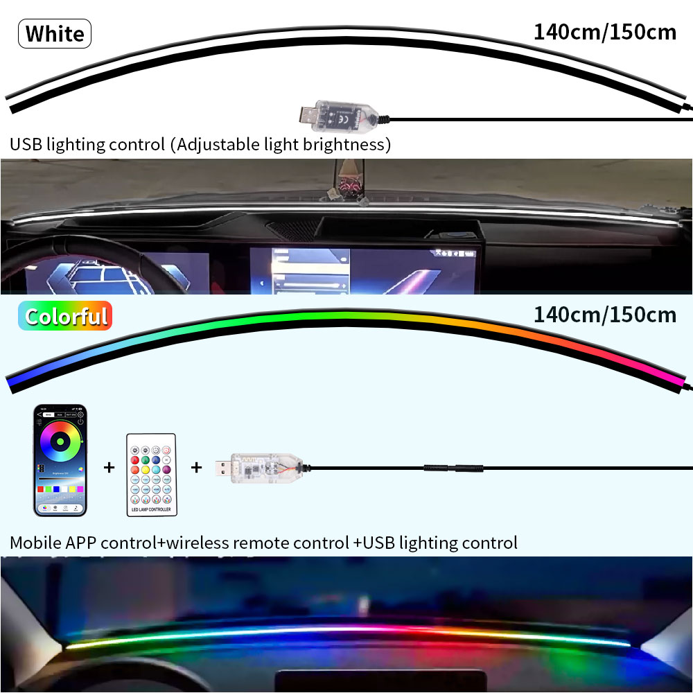 140/150CM Car Interior Symphon - Lighting Bolt Decor 评论和价格