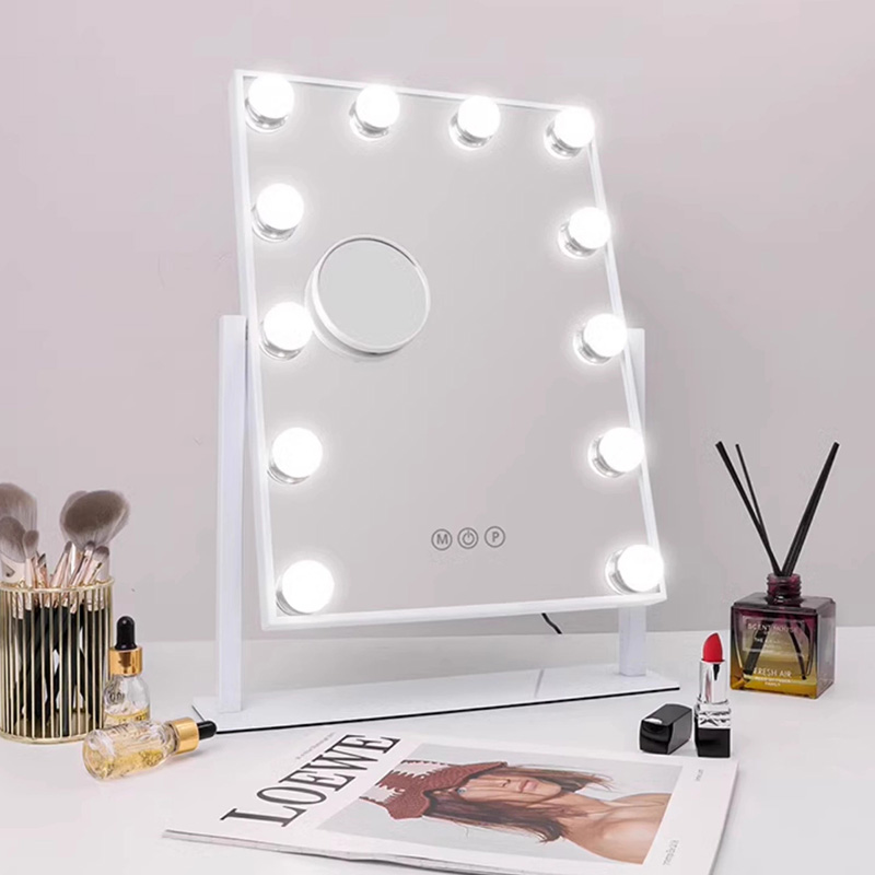 Gold Cool Makeup Mirror Big Ae - Decor Lighting The Parade 评论和价格
