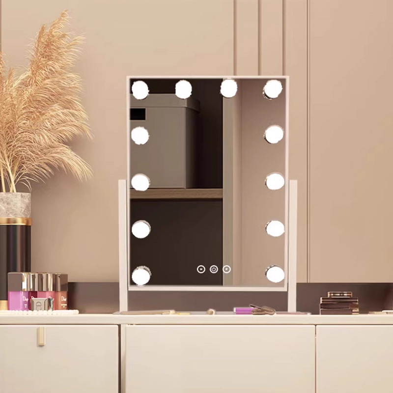 Gold Cool Makeup Mirror Big Ae - Decor Lighting The Parade 评论和价格