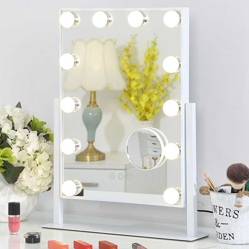 Gold Cool Makeup Mirror Big Ae - Decor Lighting The Parade 评论和价格