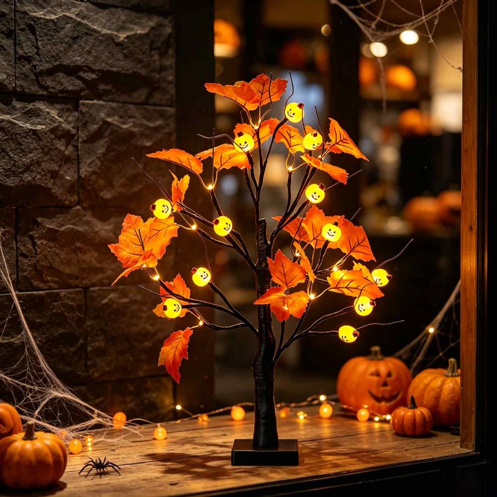 Autumn Maple Tree Decor Harves - Home Decor Lighting Tree 评论和价格