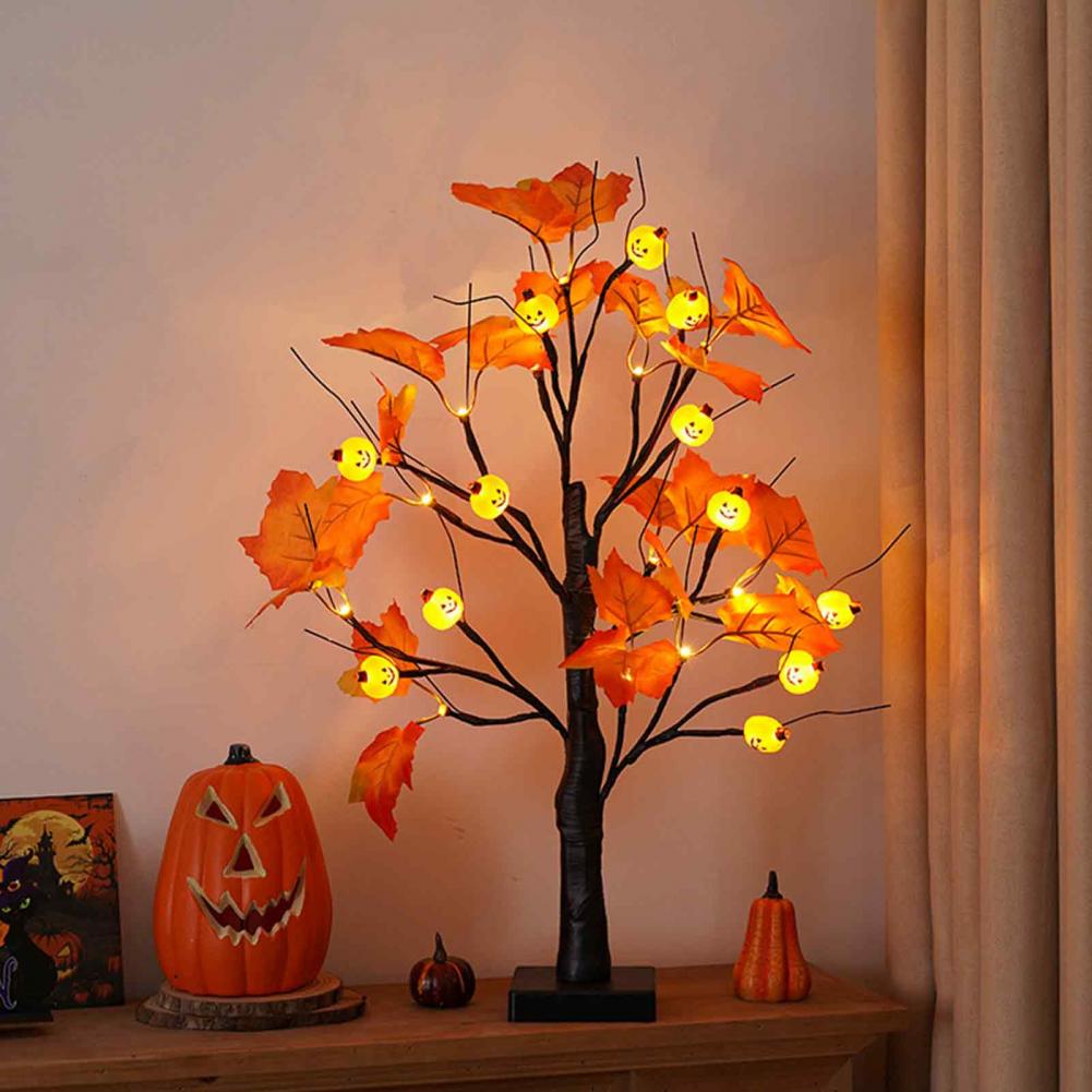 Autumn Maple Tree Decor Harves - Home Decor Lighting Tree 评论和价格