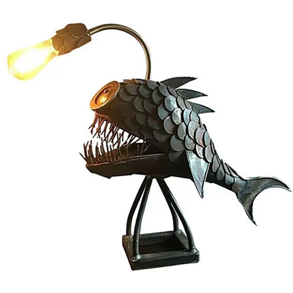 Vintage Retro Metal Angler Fis - Decor Lighting Floor Lamps 评论和价格