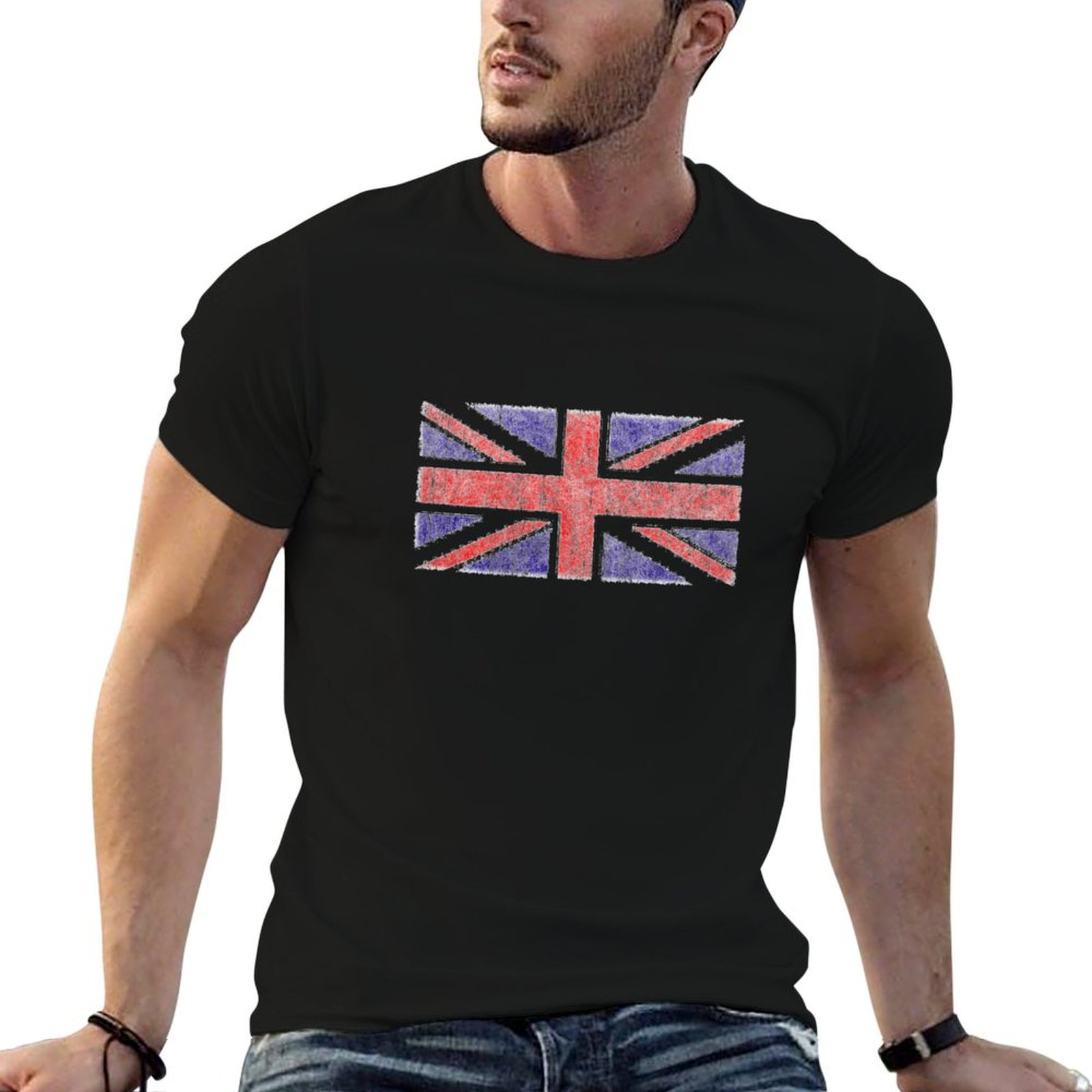 Vintage UK Union Jack Flag T-S - Union Lighting & Decor Affiliate Program Collabs 评论和价格