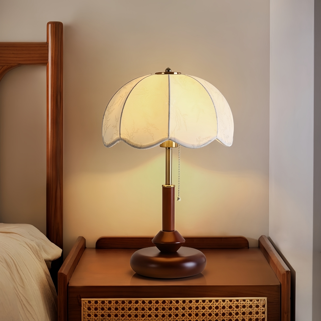 Vintage Scalloped Dome Table L - Lighting Decor For Home 评论和价格