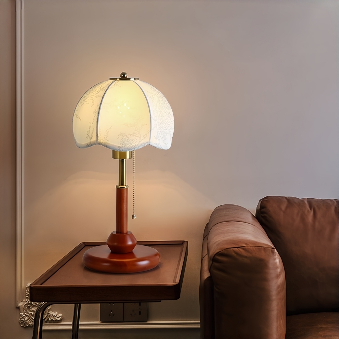 Vintage Scalloped Dome Table L - Lighting Decor For Home 评论和价格