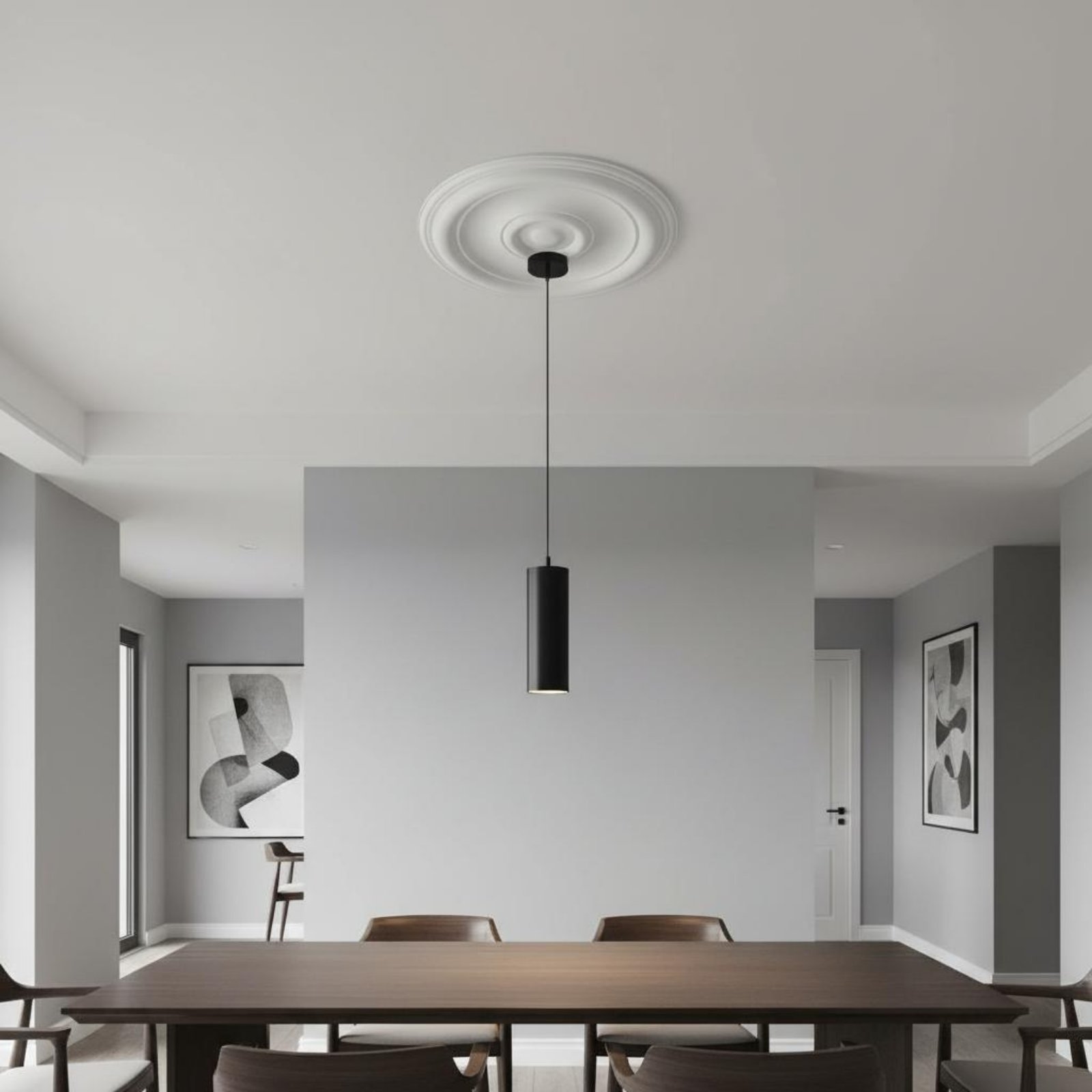 Round Ceiling Medallion Europe - Decor Lighting & Decor Fires 评论和价格