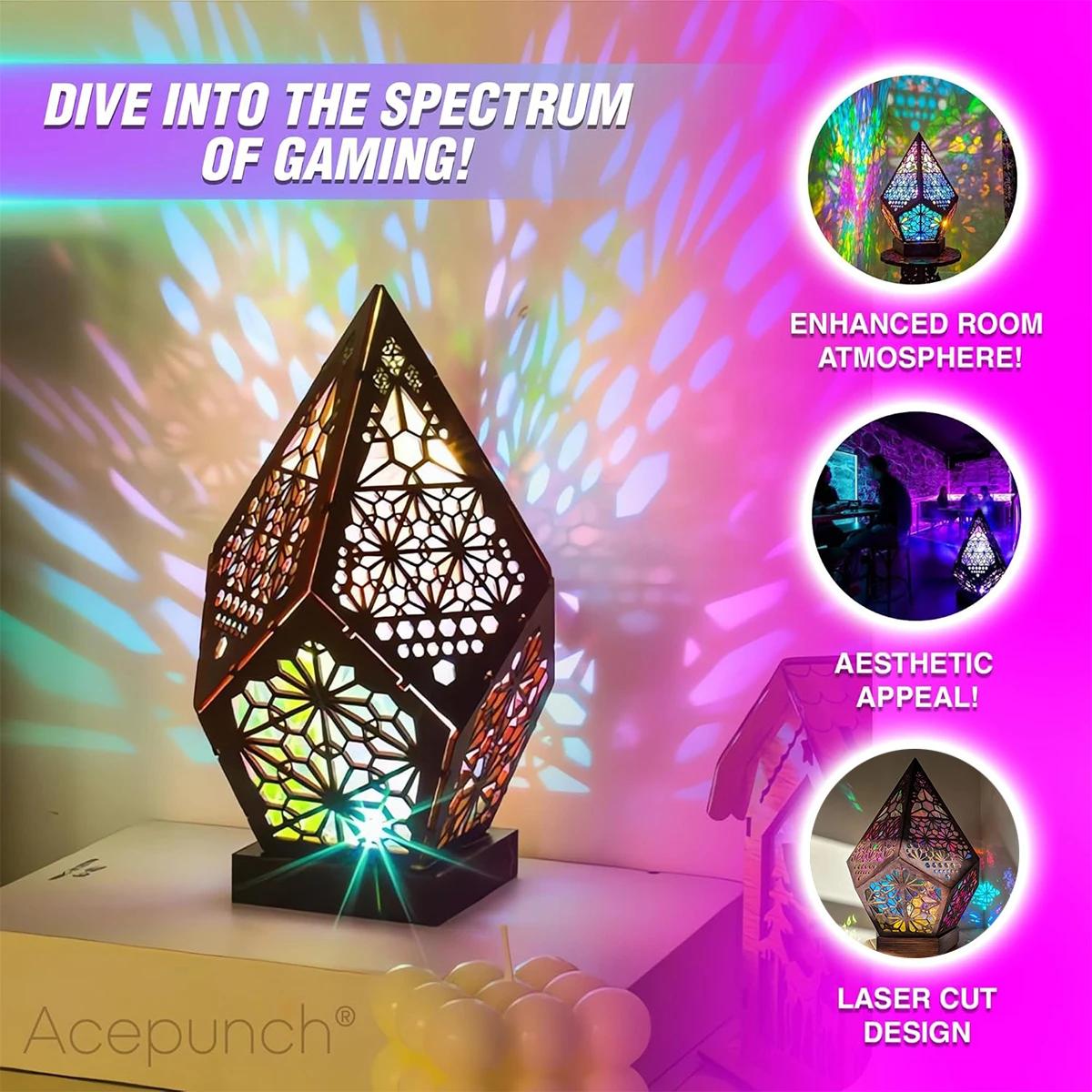 Usb Bohemian Led Projection Ta - Decor Lighting Floor Lamps 评论和价格
