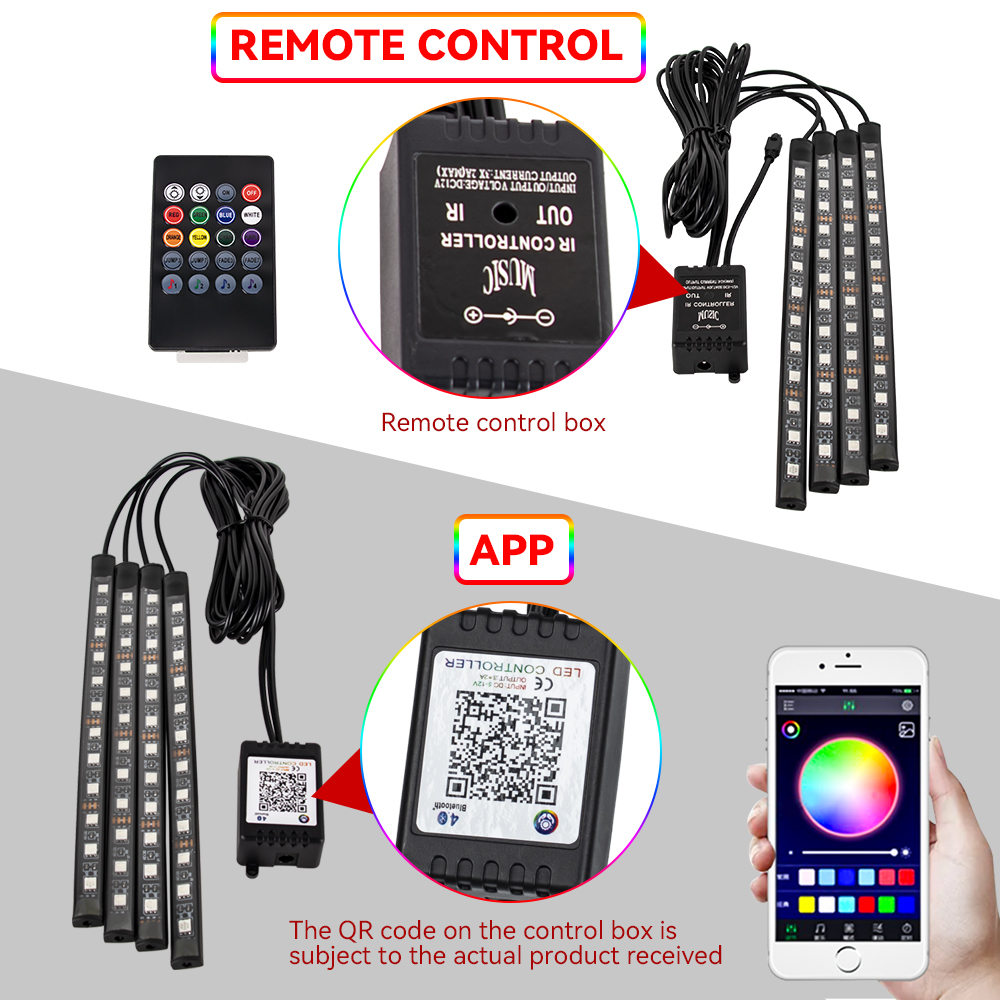 12V Car Motors Decor Lamp 4IN1 - Lighting Bolt Decor 评论和价格
