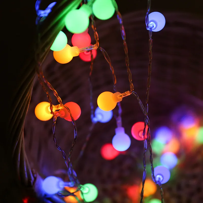 10M USB/Battery Power Ball LED - Outdoor Lighting Wedding Decor 评论和价格