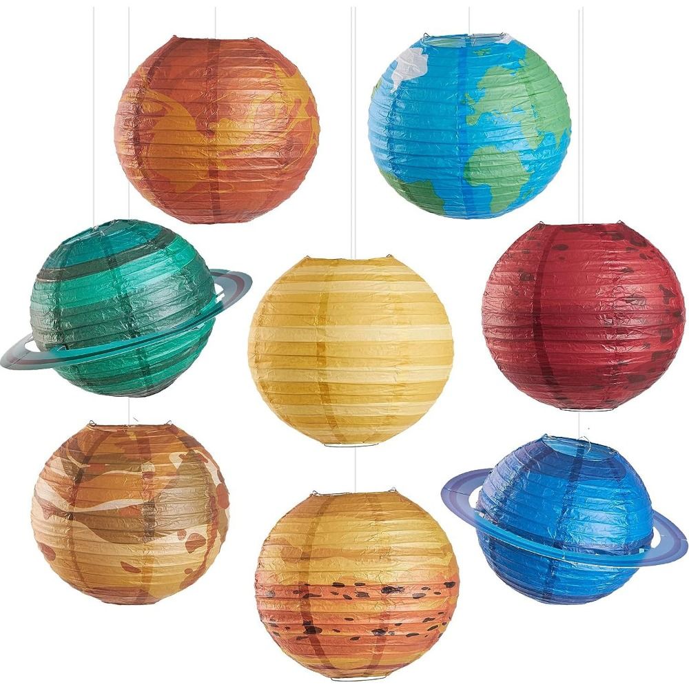 Foldable Hanging Planet Paper  - Lantern Paper Solar 评论和价格
