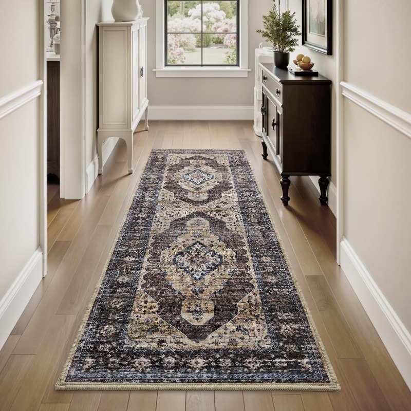 Bohemian Style Runner Rug Retr - Decor Lighting Online 评论和价格