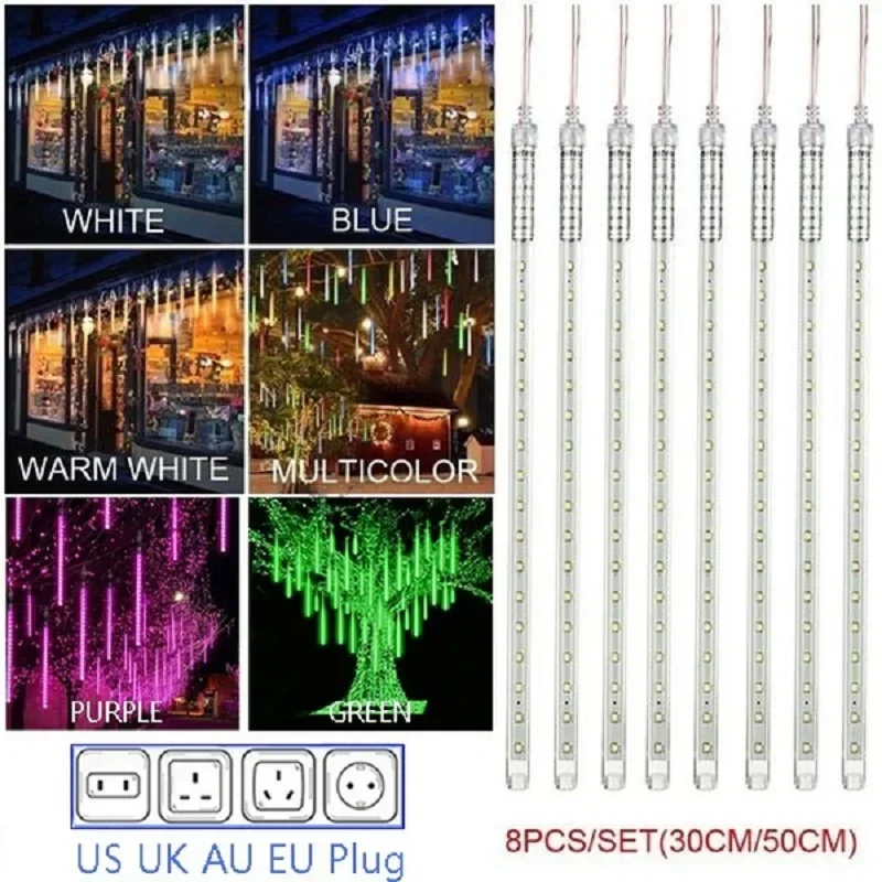 30cm /50cm Waterproof Meteor S - Outdoor Lighting Wedding Decor 评论和价格