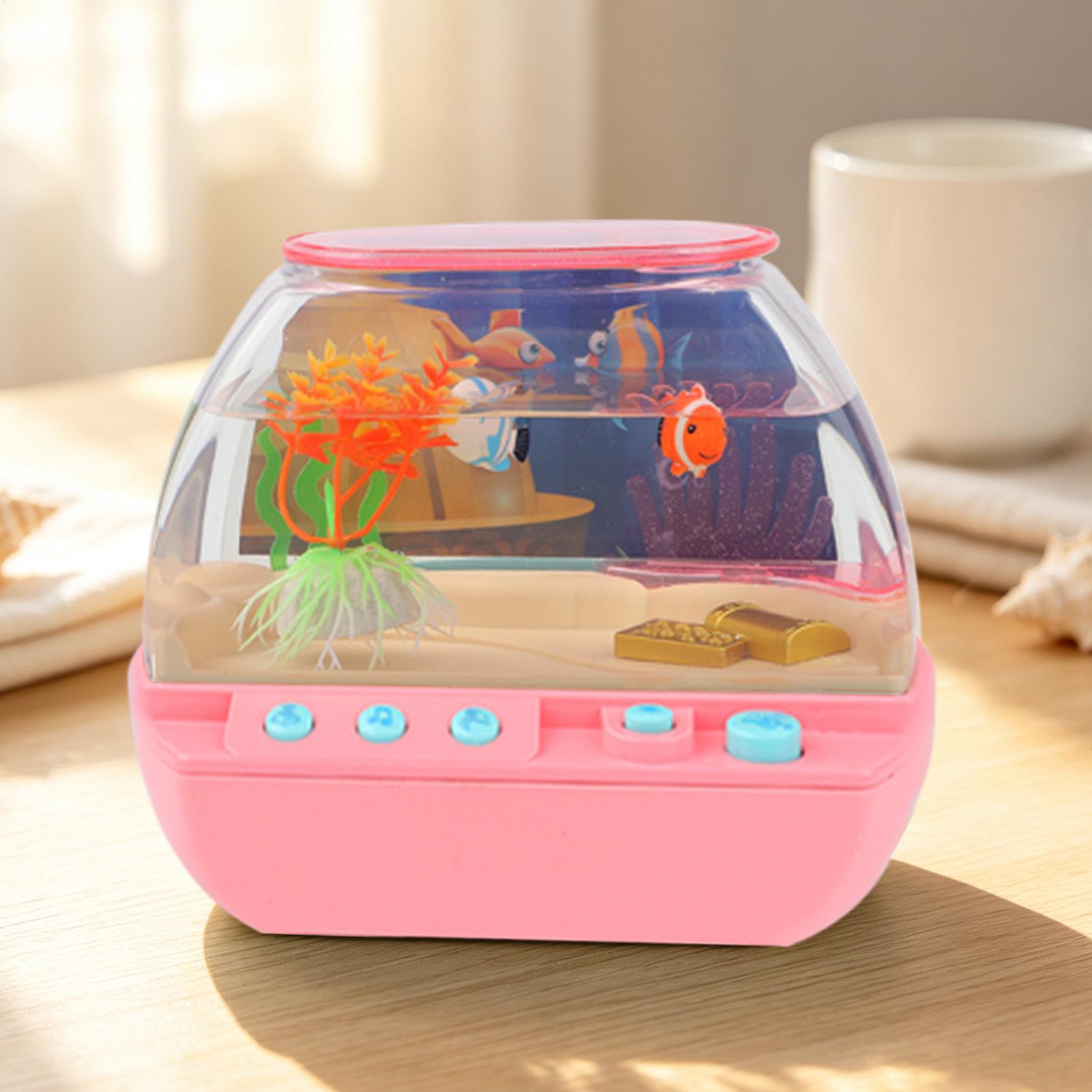 Toy Fish Tank Home Decoration  - Lighting Decor For Home 评论和价格
