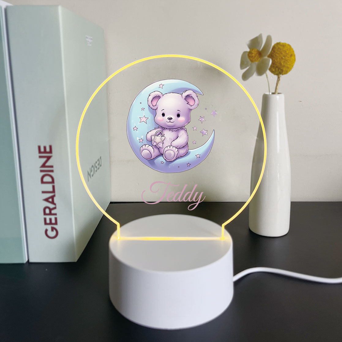 1pc Personalize Custom Moon be - Lighting Visual 评论和价格