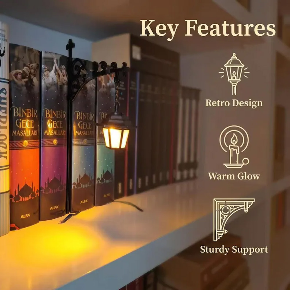 Library Lantern Decorative Boo - Decor Lighting & Decor Fires 评论和价格