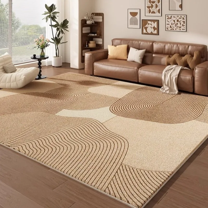 Cream Color Living Room Carpet - Decor Lighting Online 评论和价格