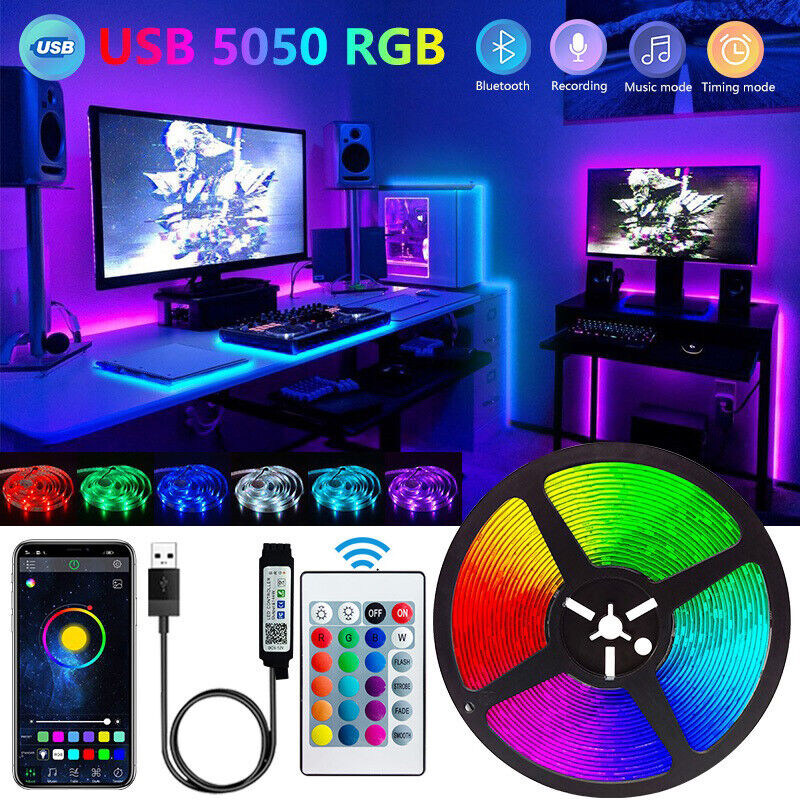 Bluetooth LED Lights Strip 505 - Lighting Bolt Decor 评论和价格