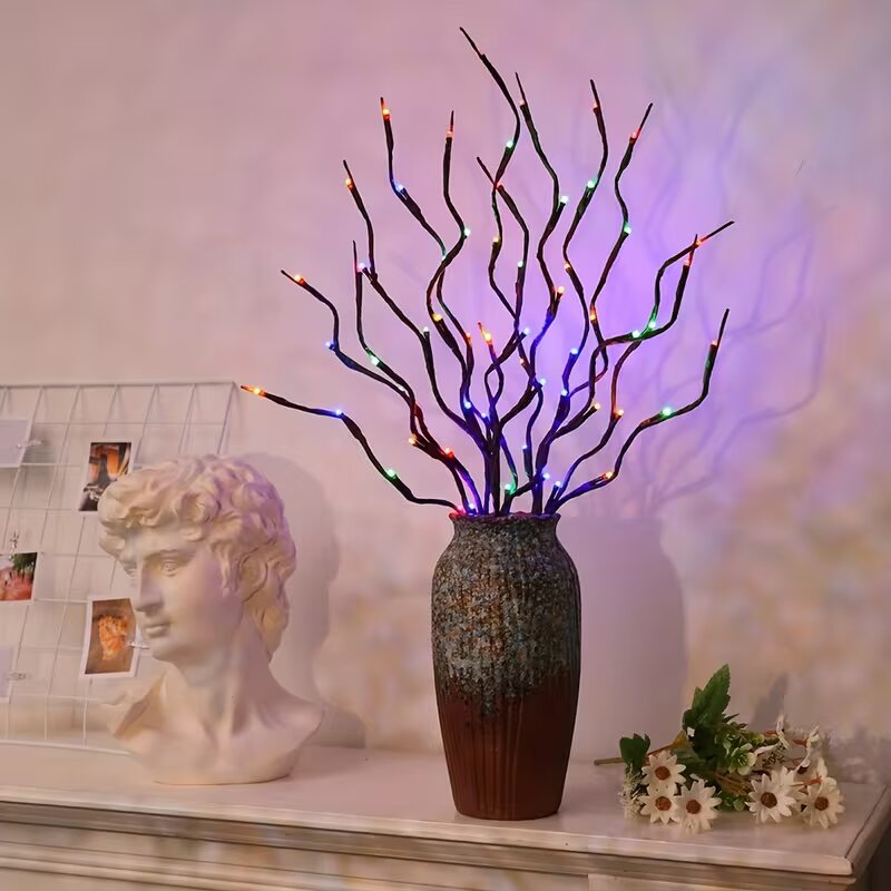 1/2PC 20LED Cherry Blossom Tre - Lighting Decor For Home 评论和价格