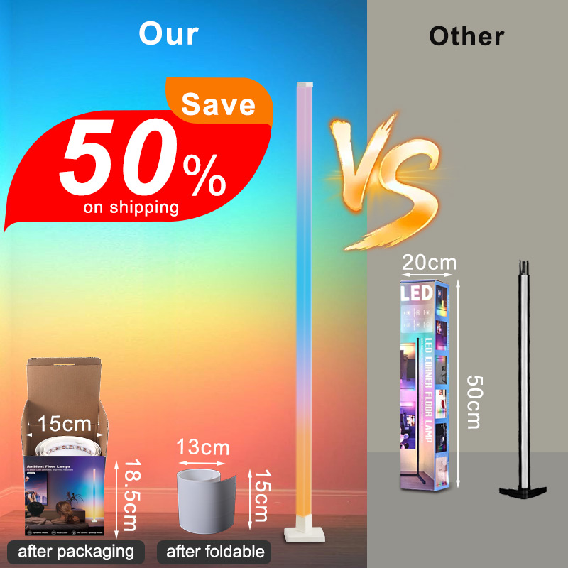 RGB Dimmable Smart Standing LE - Decor Lighting Floor Lamps 评论和价格