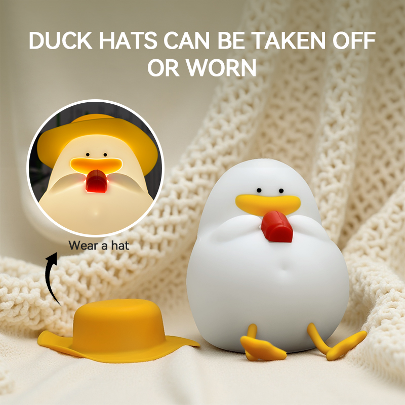 Happy Duck Night Light,Touch-C - Lighting Decor For Home 评论和价格