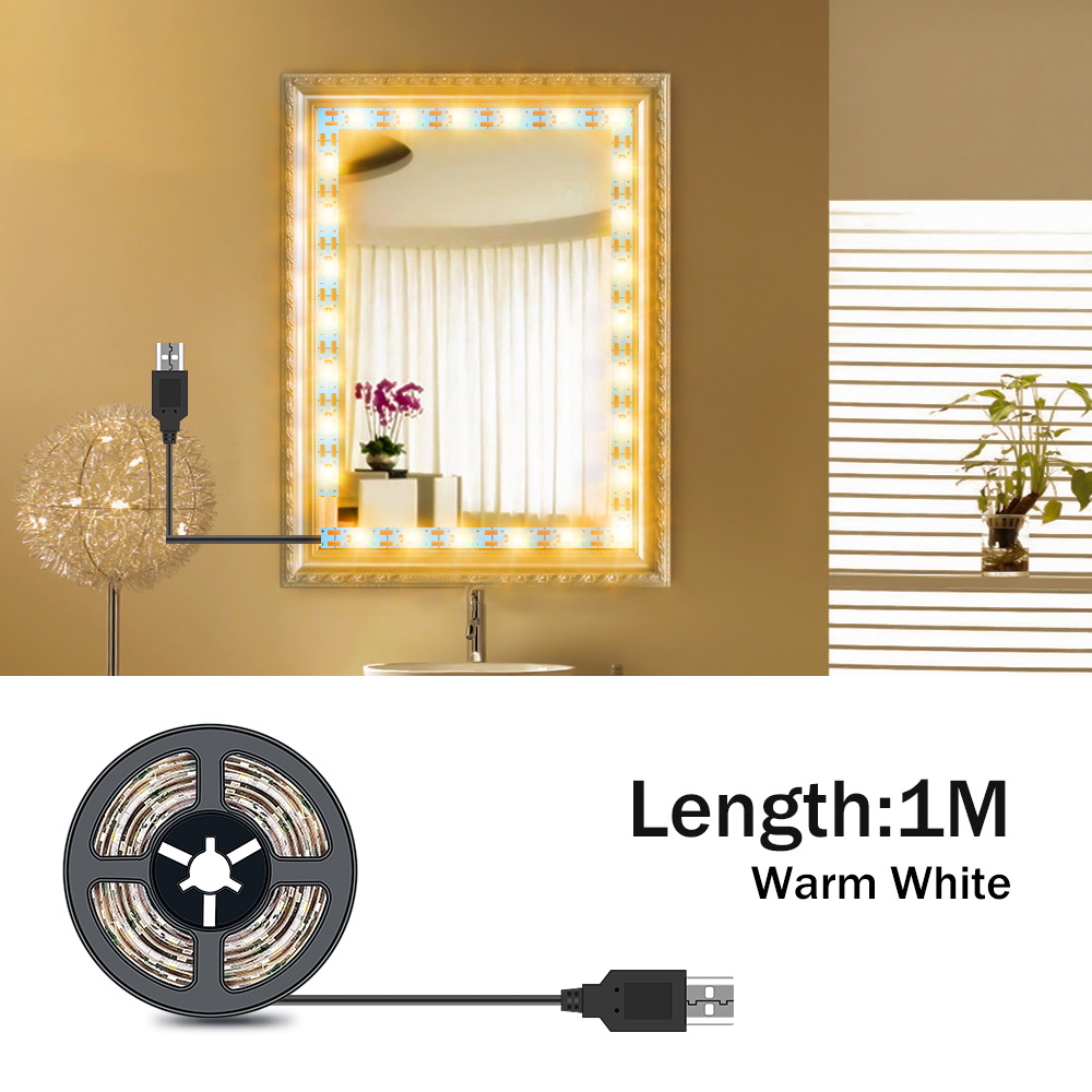 DC5V LED Makeup Mirror Light S - Lighting Bolt Decor 评论和价格