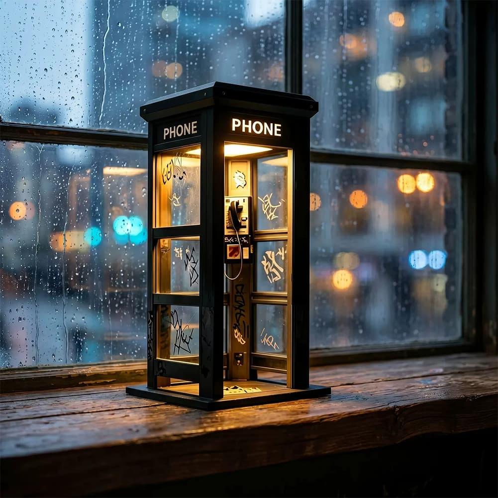 Vintage London Telephone Booth - Lighting Decor For Home 评论和价格