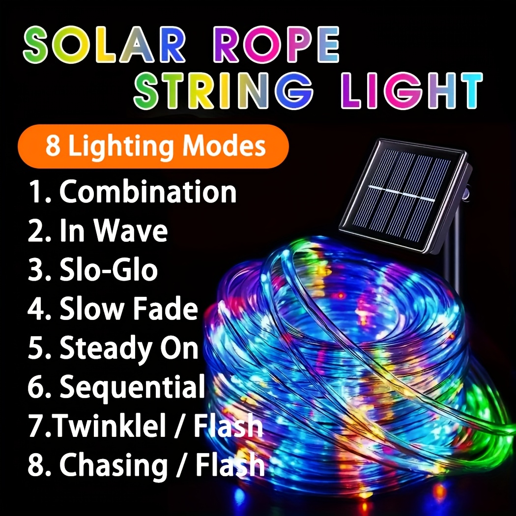 Outdoor Solar LED Fairy Lights - Outdoor Lighting Wedding Decor 评论和价格