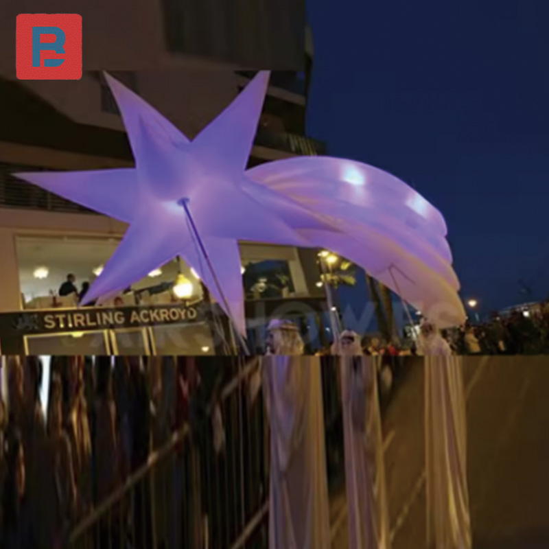 Inflatable stars, Christmas pa - Decor Lighting The Parade 评论和价格