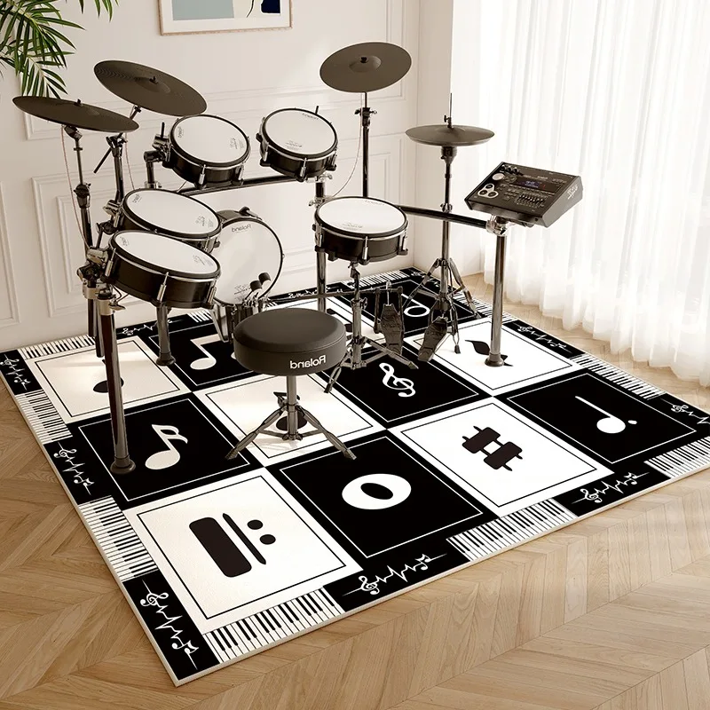 Drum Rug Soundproof Non-slip F - Decor Lighting Online 评论和价格