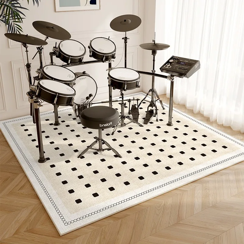 Drum Rug Soundproof Non-slip F - Decor Lighting Online 评论和价格