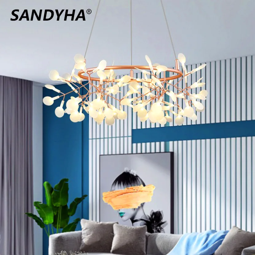 Modern LED Firefly Chandelier  - Decor Lighting The Parade 评论和价格
