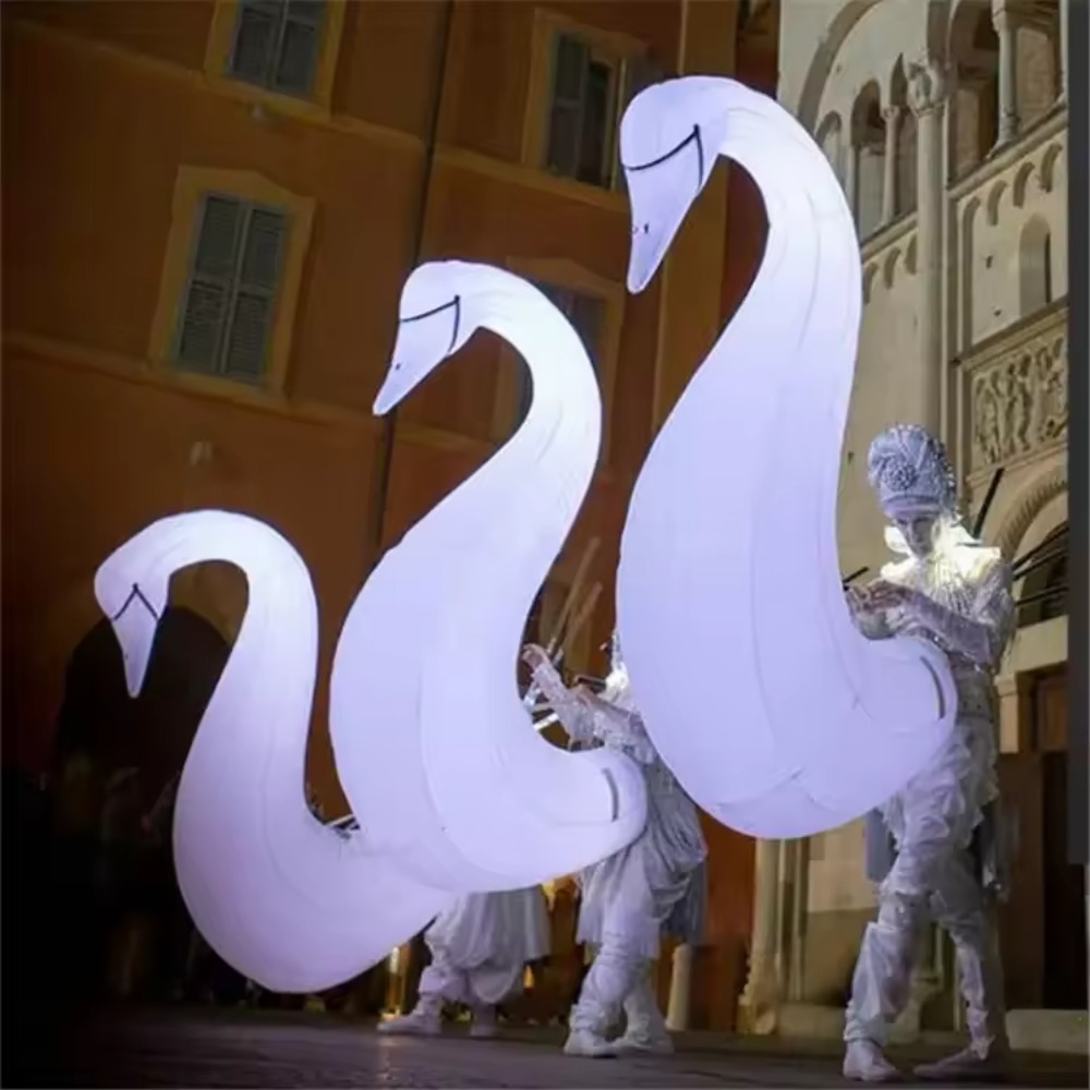Wearable Inflatable Swan Costu - Decor Lighting The Parade 评论和价格