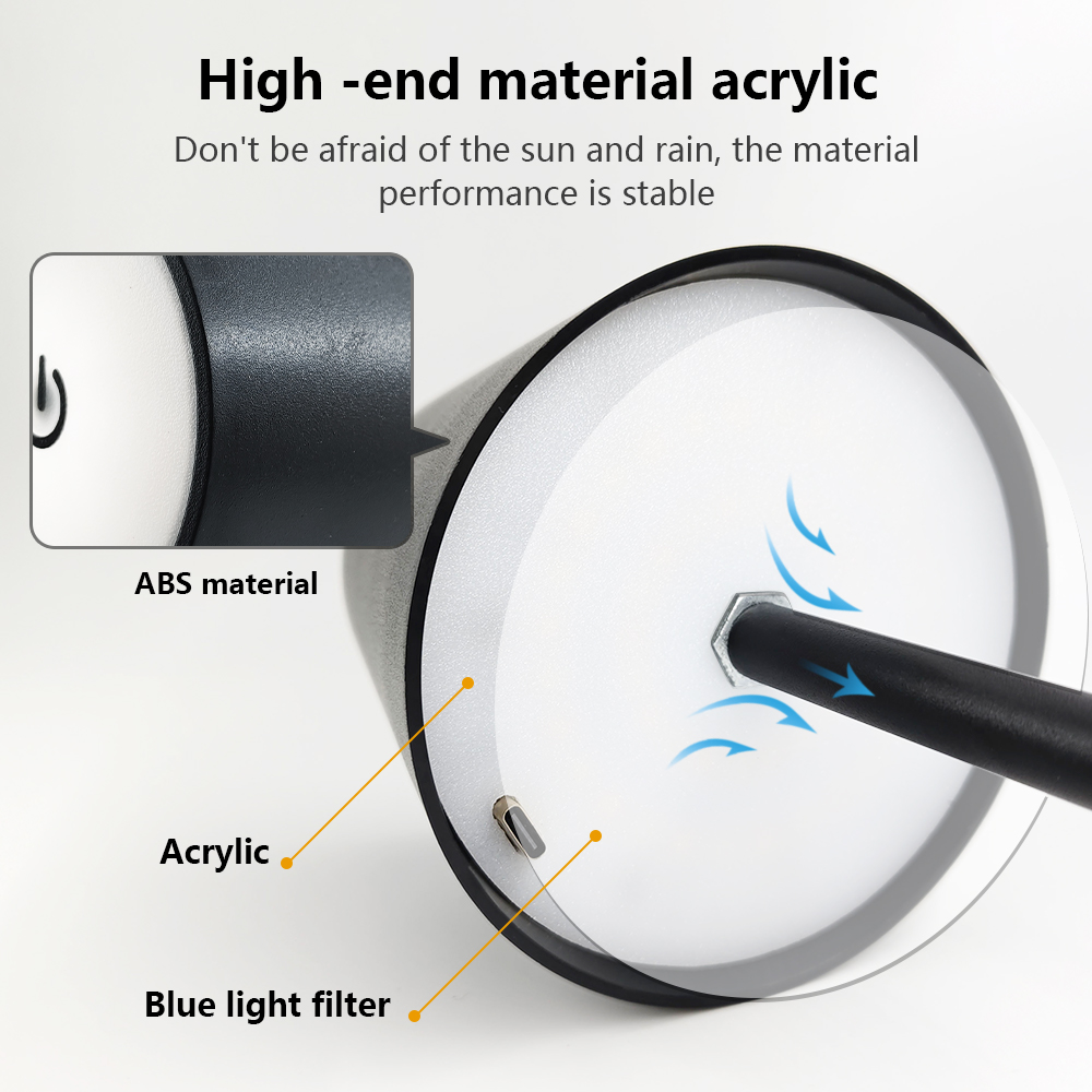 LED Rechargeable Desk Light Wi - Decor Lighting & Decor Fires 评论和价格