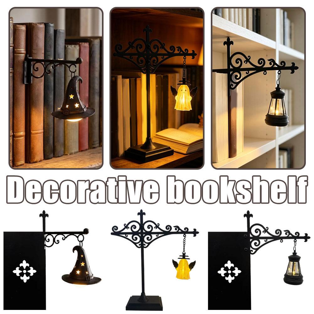Retro Gothic Bookshelf Lamp Li - Lighting Decor For Home 评论和价格